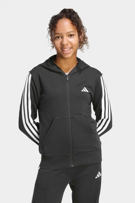 adidas bluza dziecięca pozostałe czarny KC8735