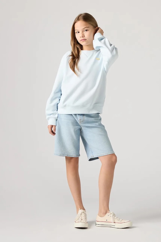 Levi's bluza dziecięca MEET AND GREET CREW pozostałe niebieski 4EP542