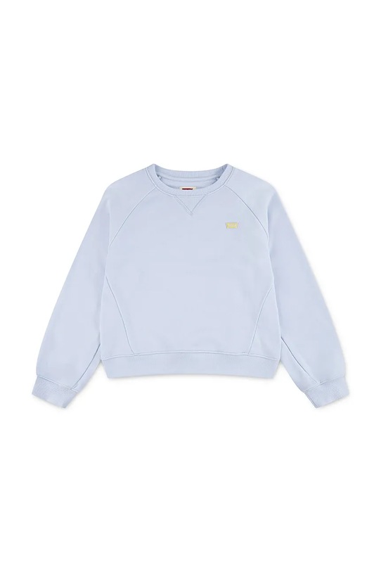 Levi's bluza dziecięca MEET AND GREET CREW 4EP542 niebieski SS26
