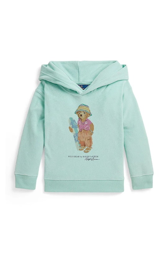 Polo Ralph Lauren bluza dziecięca bawełniana turkusowy 312A11823002