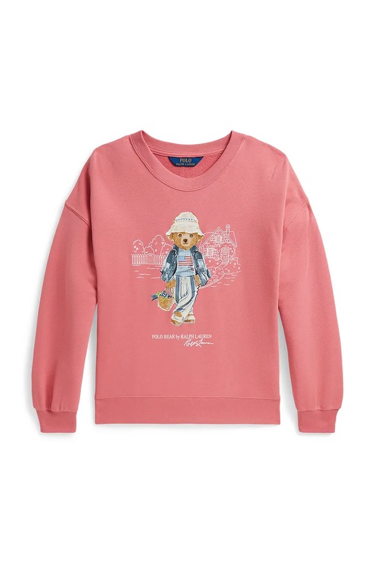 Polo Ralph Lauren bluza dziecięca 313A11783002 różowy SS26