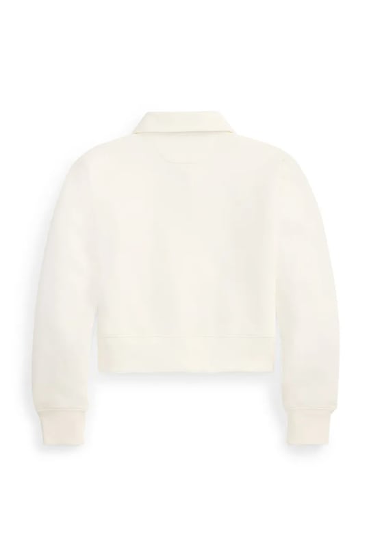 Polo Ralph Lauren felpa per bambini 313A96083003 bianco SS26