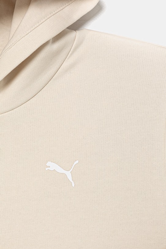 DÍVKA Dětská mikina Puma ESS GRAPHIC Animal 692468 béžová