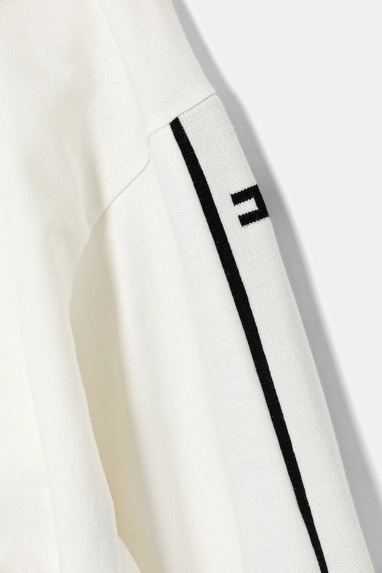 Dziewczynka Elisabetta Franchi bluza bawełniana dziecięca EFFE167.0.FF002 beżowy