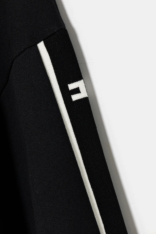 Dziewczynka Elisabetta Franchi bluza bawełniana dziecięca EFFE167.0.FF002 czarny