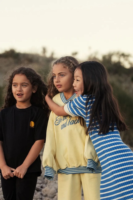 Mini Rodini dukserica za djecu od pamuka To the moon 26220163