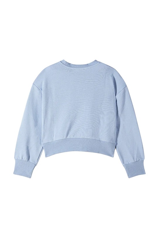 Patrizia Pepe bluza dziecięca bawełniana J409 7M0973 niebieski SS26