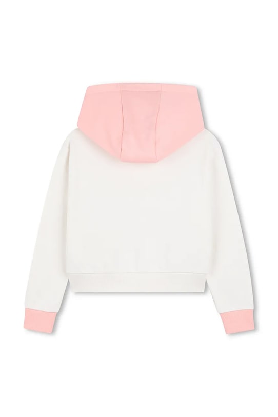 Dziewczynka HUGO bluza dziecięca z bawełną G01043.102.108 beżowy