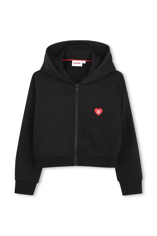 HUGO felpa per bambini G01045.156.162 nero SS26