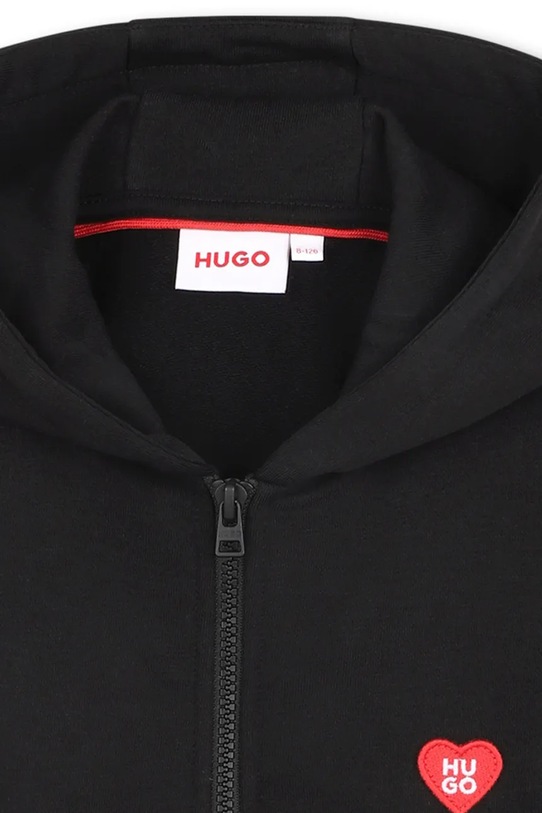 HUGO felpa per bambini nero G01045.156.162