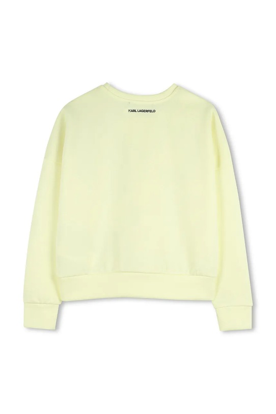 Dětská mikina Karl Lagerfeld Z31136.114.150 žlutá SS26