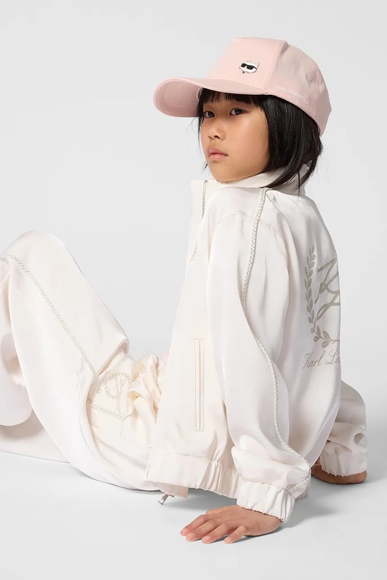 Παιδική μπλούζα Karl Lagerfeld Z31138.156.162 μπεζ