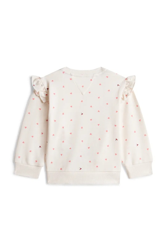 Tommy Hilfiger bluza niemowlęca z bawełną KN0KN02391.PPY2 biały SS26