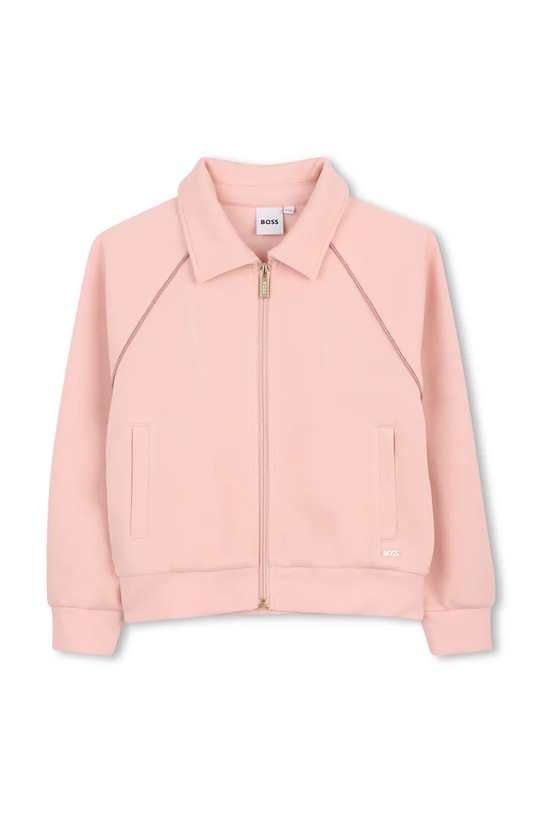 Dječja dukserica BOSS J53019.102.108 roza SS26