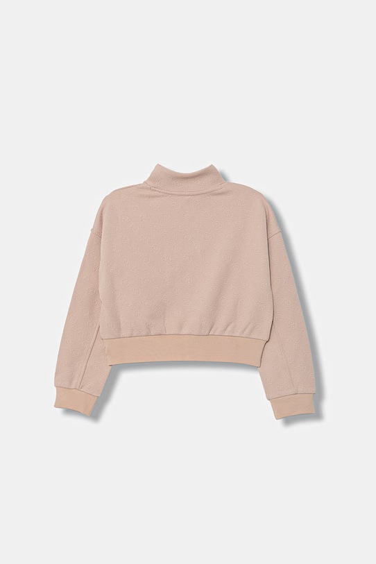 Guess bluza rozpinana dziecięca bawełniana J6GQ05.KF520.PPY2.M różowy SS26