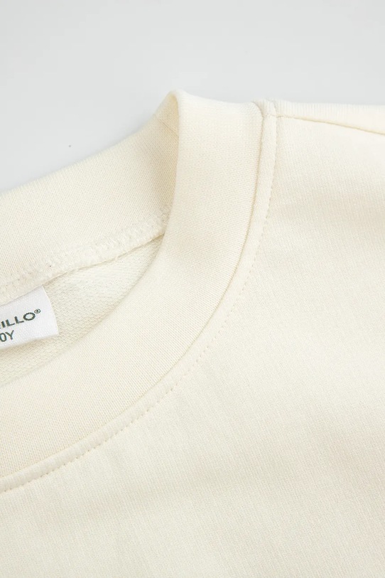 BIMBA Coccodrillo felpa in cotone bambino/a WC6132102VGA bianco