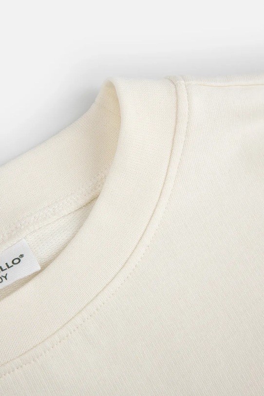 BIMBA Coccodrillo felpa in cotone bambino/a WC6132102VGA bianco