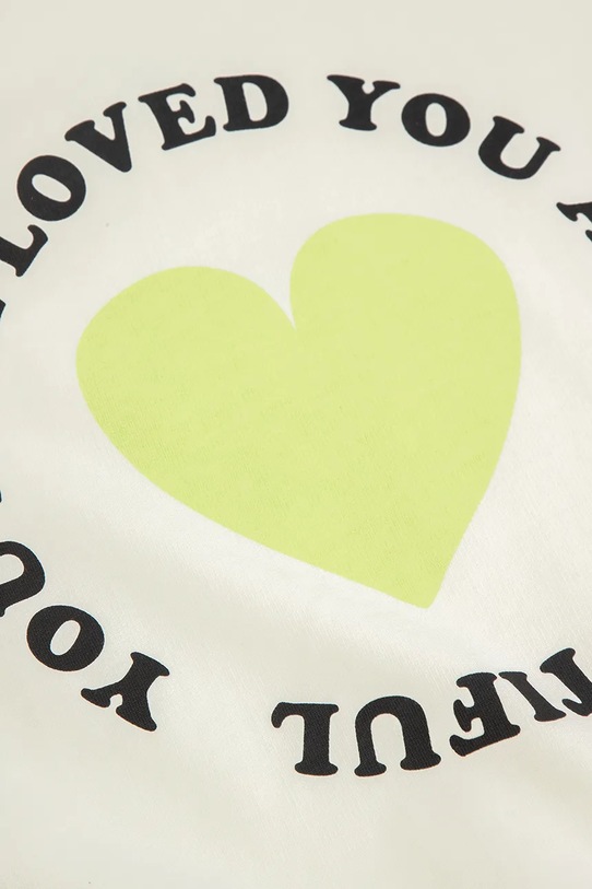 Coccodrillo felpa in cotone bambino/a bianco WC6132102VGA