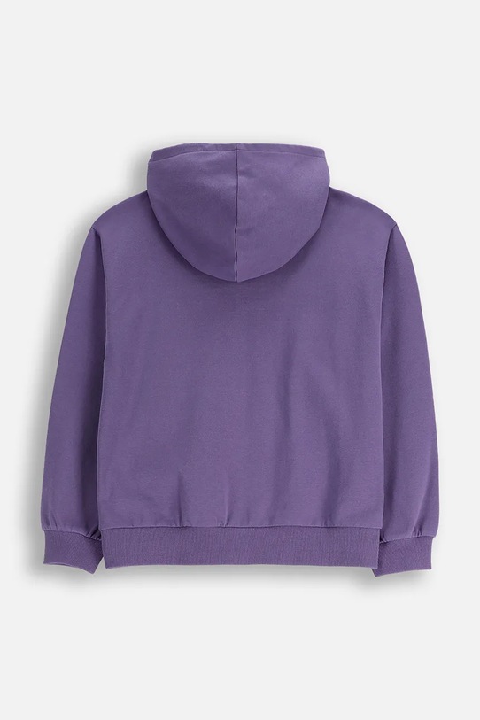 Detská mikina Coccodrillo WC6132401VGA fialová SS26