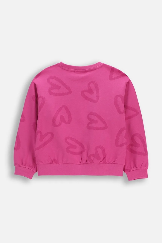 Detská mikina Coccodrillo WC6132102RGK ružová SS26