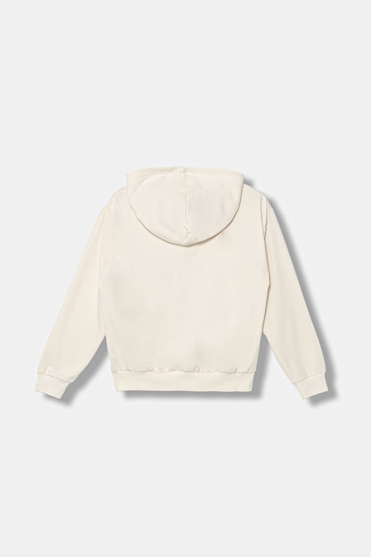 United Colors of Benetton bluza rozpinana z kapturem dziecięca z bawełny 36EKC505W.G.Stagionale beżowy SS26