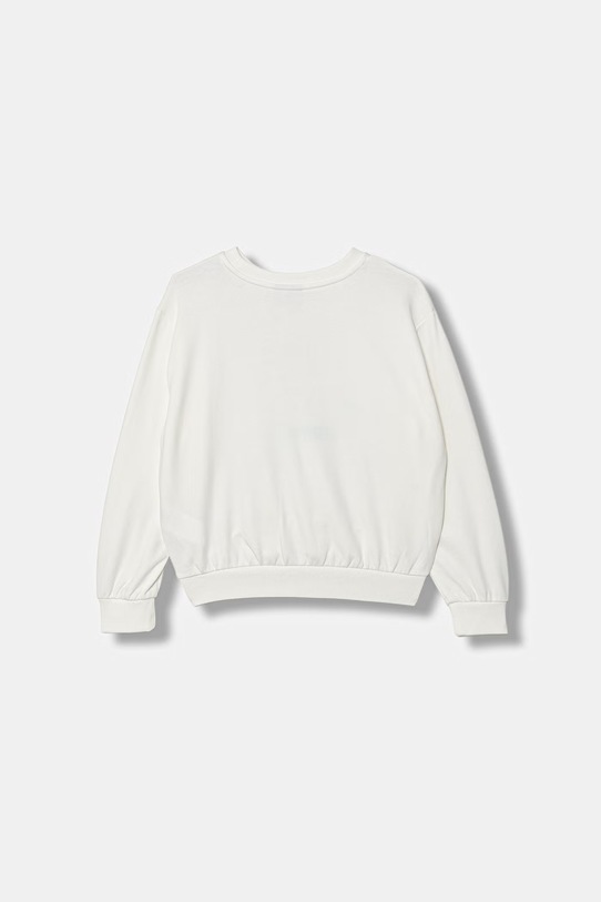 United Colors of Benetton bluza dziecięca z bawełną 32N4C10SR.G.Stagionale biały SS26