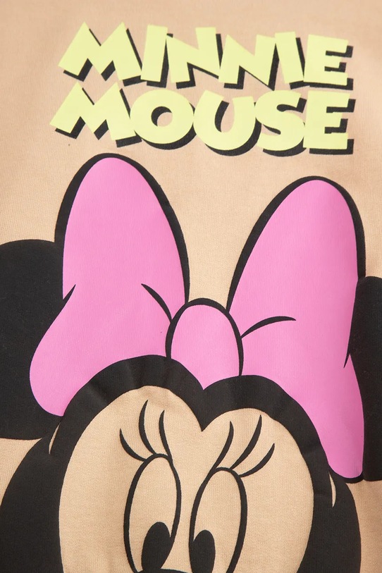 Coccodrillo bluza dziecięca bawełniana pomarańczowy WC6132101LGD