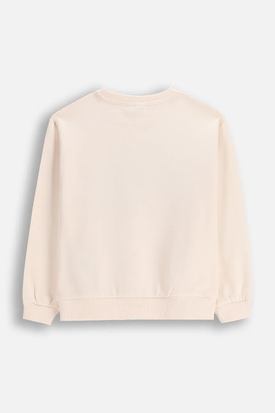 Coccodrillo dukserica za djecu s pamukom WC6132101HGK bež SS26