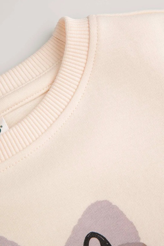 Djevojčice Coccodrillo dukserica za djecu s pamukom WC6132101HGK bež
