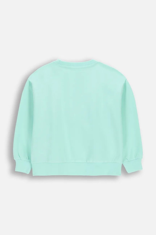 Coccodrillo hanorac pentru copii, din bumbac WC6132101SGK verde SS26