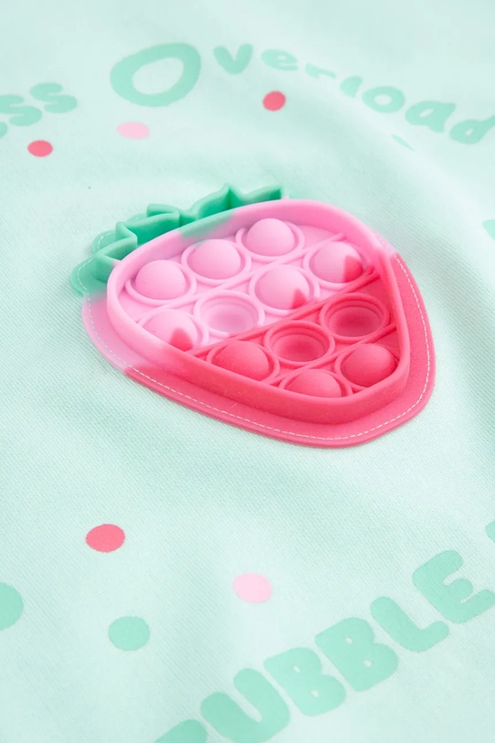 Coccodrillo hanorac pentru copii, din bumbac verde WC6132101SGK