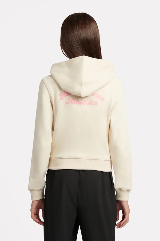 New Balance kapucnis melegítőfelső gyerek pamuttal YT61P93C