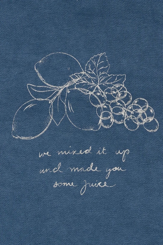 Αγορίστικα Παιδική μπλούζα Konges Sløjd LOU WASHED SWEAT SHIRT OCS KS104348.PreSpring σκούρο μπλε