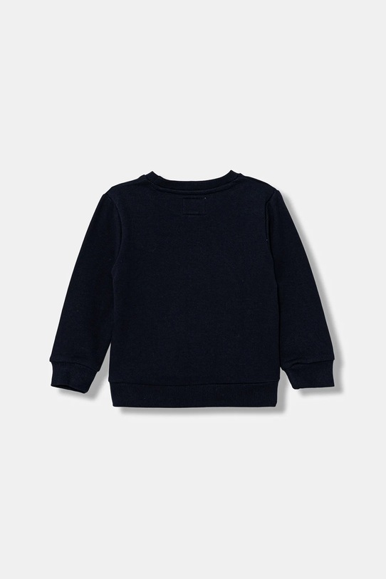 Guess bluza bawełniana dziecięca H5RT01.KAD74.PPY2 granatowy SS26