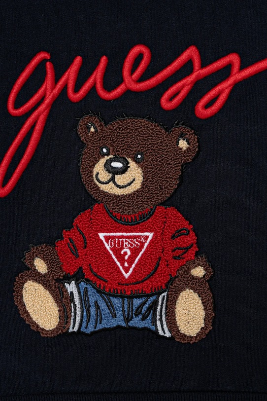Chłopiec Guess bluza bawełniana dziecięca H5RT01.KAD74.PPY2 granatowy