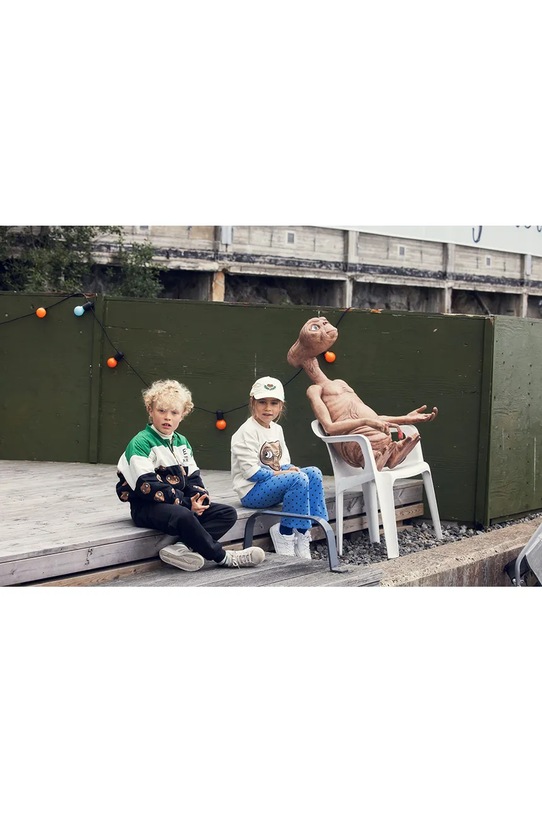 Mini Rodini bluza bawełniana dziecięca E.T. 25820101 biały