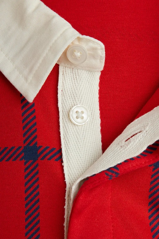 Mini Rodini bluza bawełniana dziecięca E.T. 25820104 czerwony