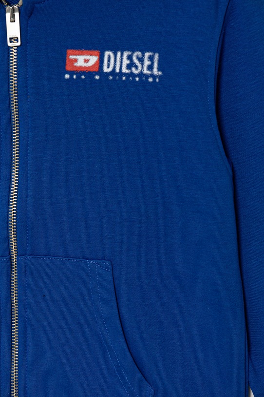 Chłopiec Diesel SDROPSHOODZ OVER SWEAT-SHIRT J02484.KYAZ3 niebieski