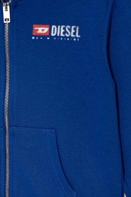 Chłopiec Diesel SDROPSHOODZ OVER SWEAT-SHIRT J02484.KYAZ3 niebieski