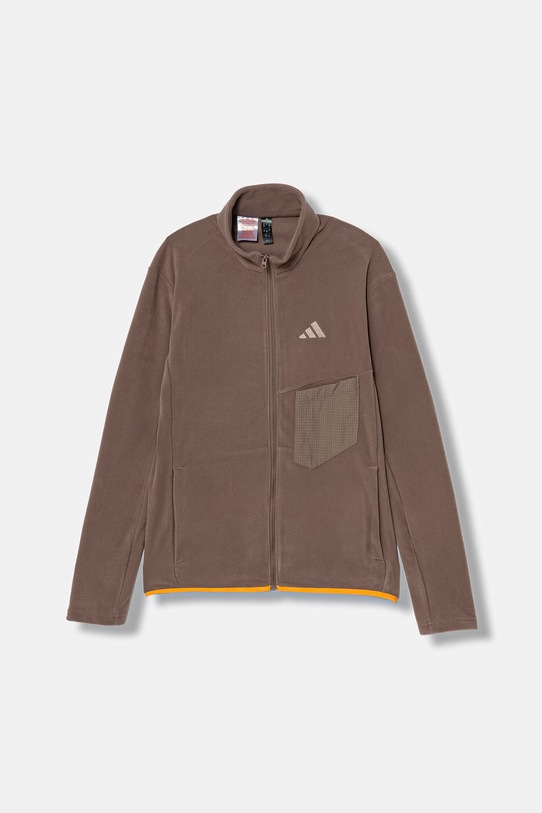 adidas TERREX bluza dziecięca bez kaptura brązowy KA4896