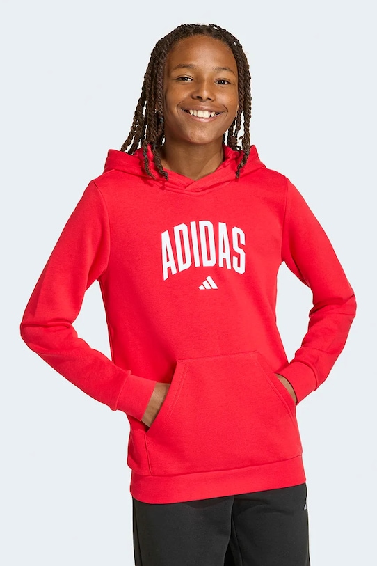 adidas bluza dziecięca czerwony KA2991