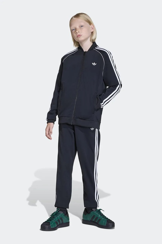 Παιδική μπλούζα adidas Originals μαύρο KE2856