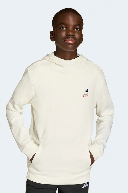 Chłopiec adidas bluza dziecięca Marvel JZ3556 biały