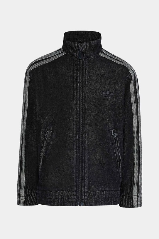 Dječja traper dukserica adidas Originals KD5805 crna SS26