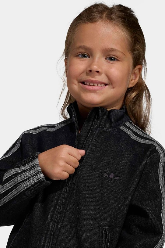 Dječja traper dukserica adidas Originals KD5805