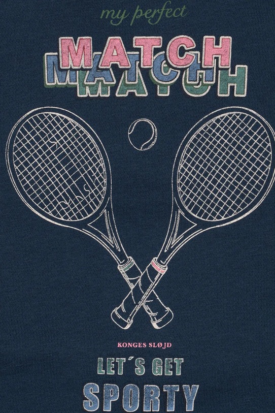 Konges Sløjd bluza dziecięca LOU HALF ZIP SWEAT OCS granatowy KS104939.PPY2