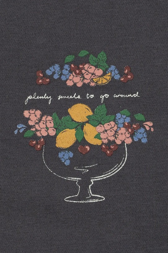 Konges Sløjd bluza dziecięca LOU SWEAT SHIRT OCS szary KS104943.PPY2