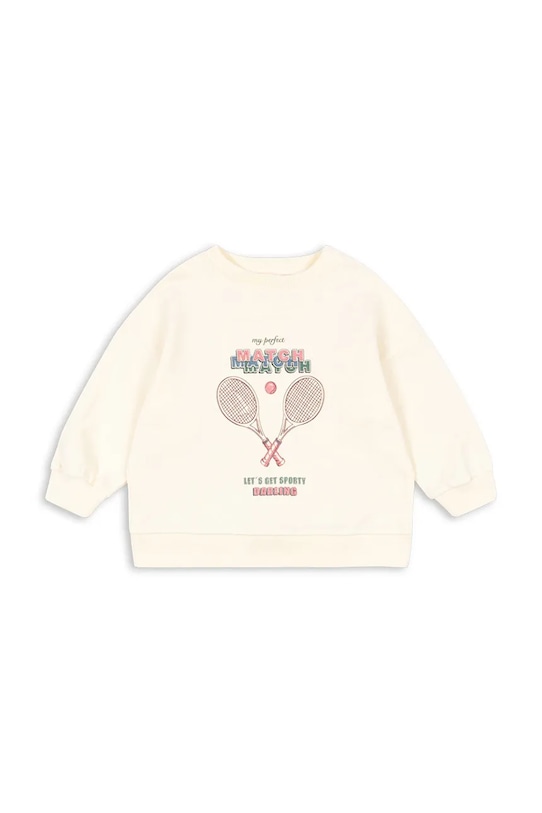 Konges Sløjd felpa in cotone bambino/a LOUPY LOU SWEAT SHIRT OCS KS104951.PPY2 beige SS26