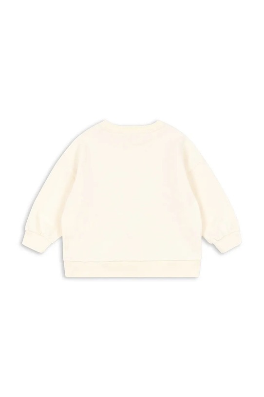 Chłopiec Konges Sløjd bluza bawełniana dziecięca LOUPY LOU SWEAT SHIRT OCS KS104951.PPY2 beżowy
