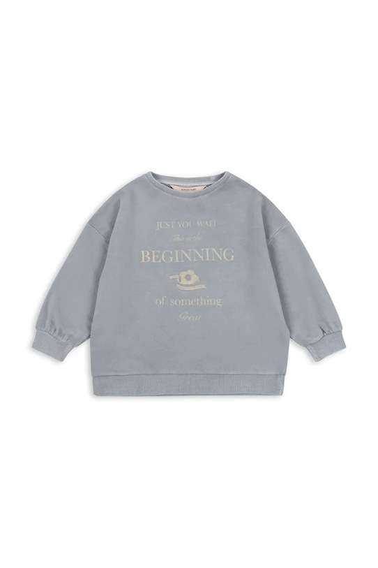 Konges Sløjd bluza dziecięca LAI SWEAT SHIRT OCS KS104926.PPY2 niebieski SS26